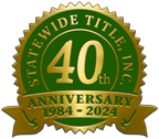 40 Years of Statewide Title, Inc.